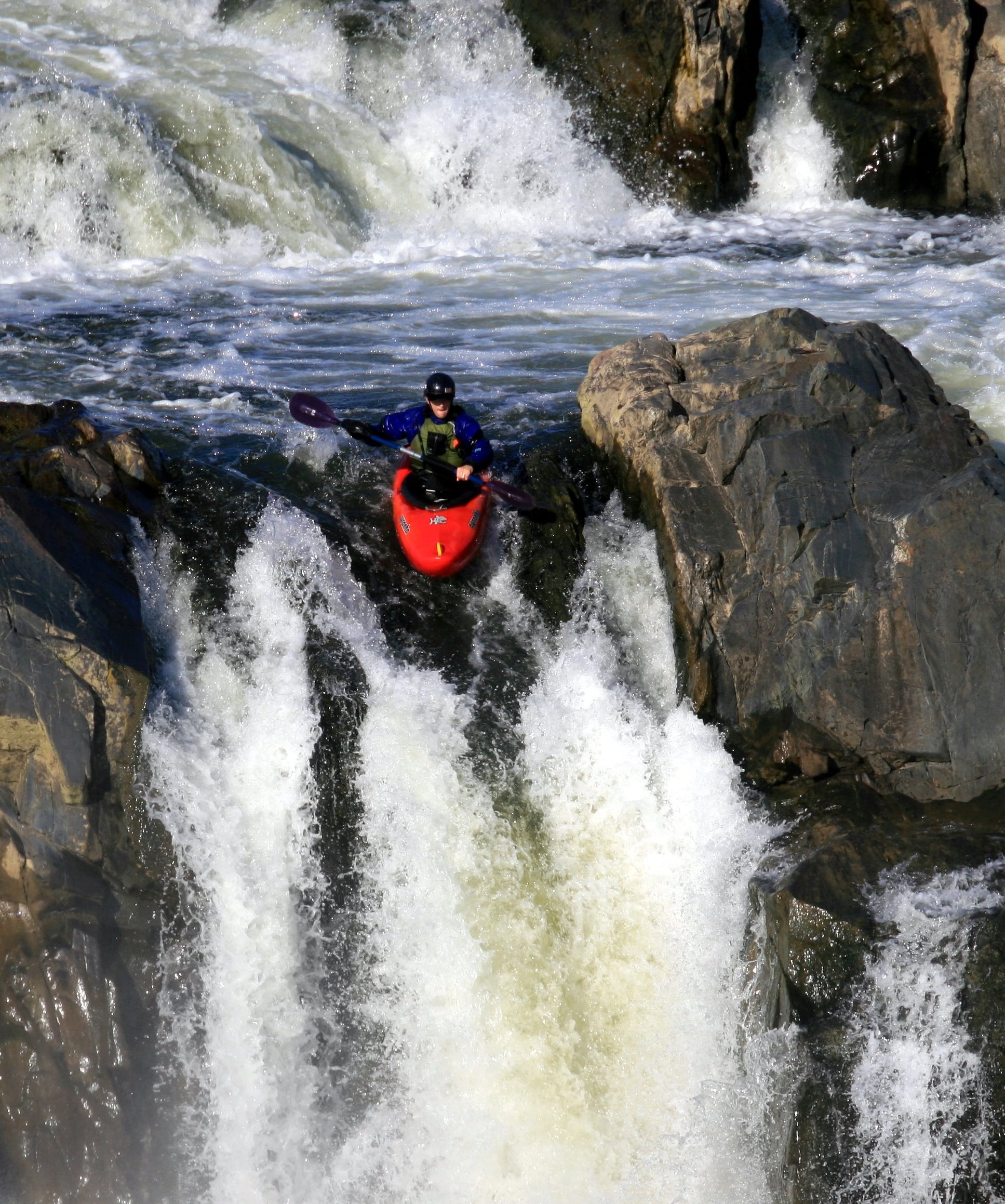 Kayak-falls