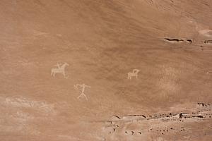 Other Petroglyphs on wall