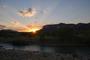 First night campsite