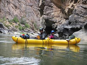Packrafting on the Gunny Gorge