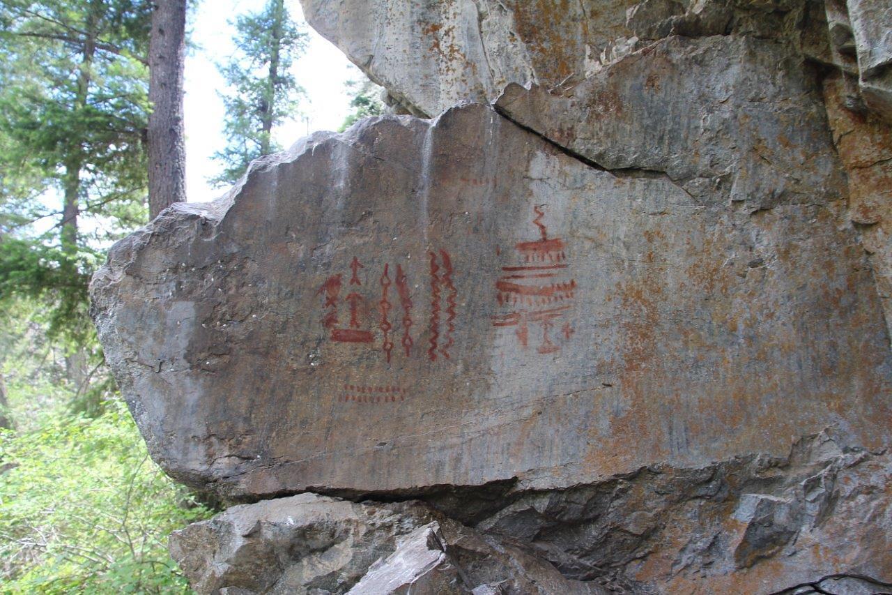 Devils Toe pictographs