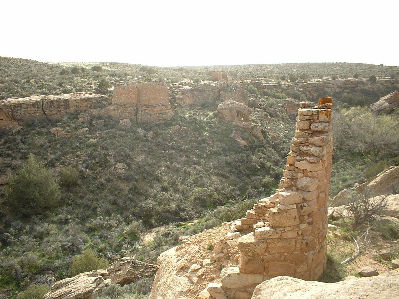 Twin Tower Ruin