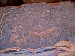 Courthouse Wash Rock Art